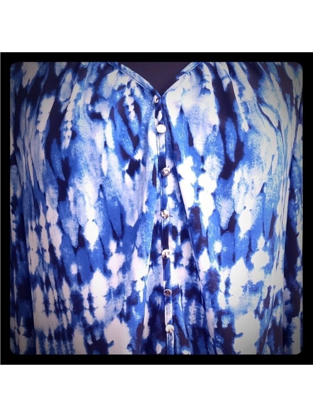 Sami and Jo Tie Dye Blouse - Picture 3 of 6